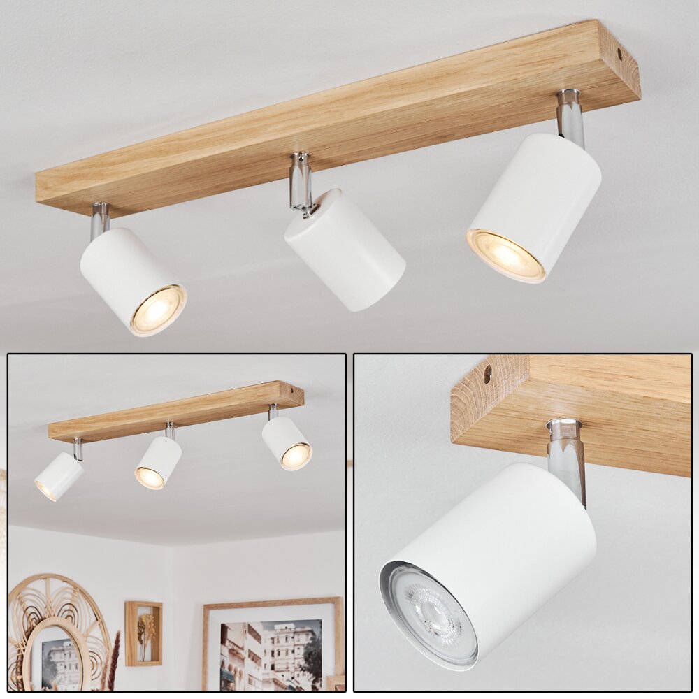 Plafonnier Nazca Écru, 3 lumières main product photo