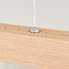 Suspension Mixto LED Écru, 1 lumière