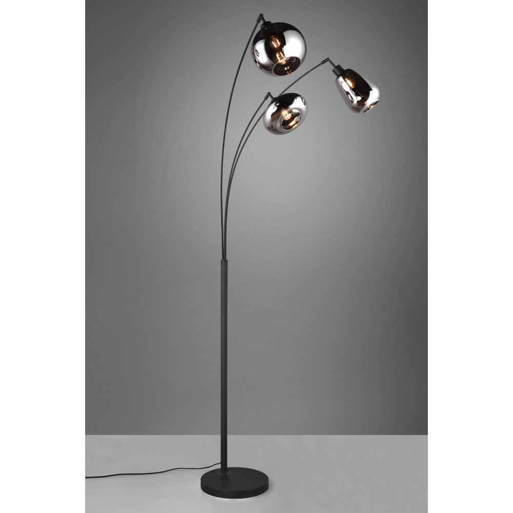 Lampadaire Trio Lumina Noir, 3 lumières main product photo