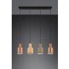 Suspension Trio AGUDO Noir, 4 lumières