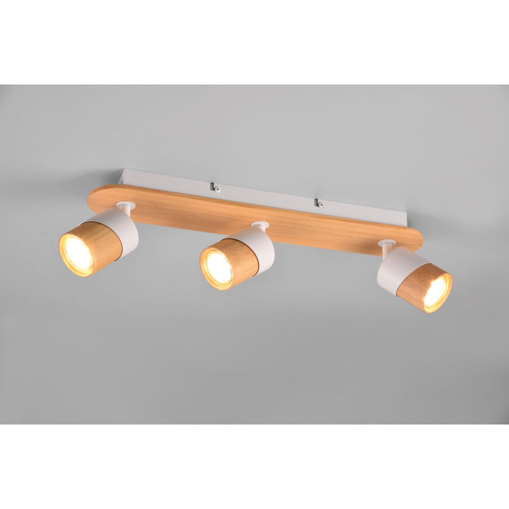 Plafonnier Trio Aruni Écru, 3 lumières main product photo