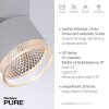 Plafonnier Paul Neuhaus PURE-NOLA LED Blanc, 4 lumières
