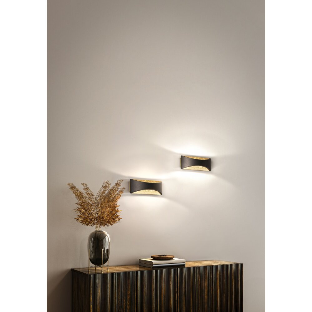 Applique murale Fischer & Honsel Rio LED Noir, 1 lumière main product photo