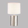 Lampe de table Fischer & Honsel Prata Argenté, 1 lumière