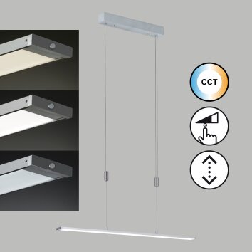 Suspension Fischer & Honsel Metz TW LED Aluminium, 1 lumière