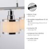 Suspension Leuchten-Direkt ACCOR Argenté, 5 lumières