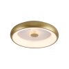 Plafonnier Leuchten-Direkt VERTIGO LED Or, 1 lumière, Télécommandes