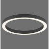 Plafonnier Paul Neuhaus PURE-LINES LED Anthracite, 1 lumière, Télécommandes