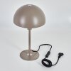 Lampe de table Tati Gris, 1 lumière