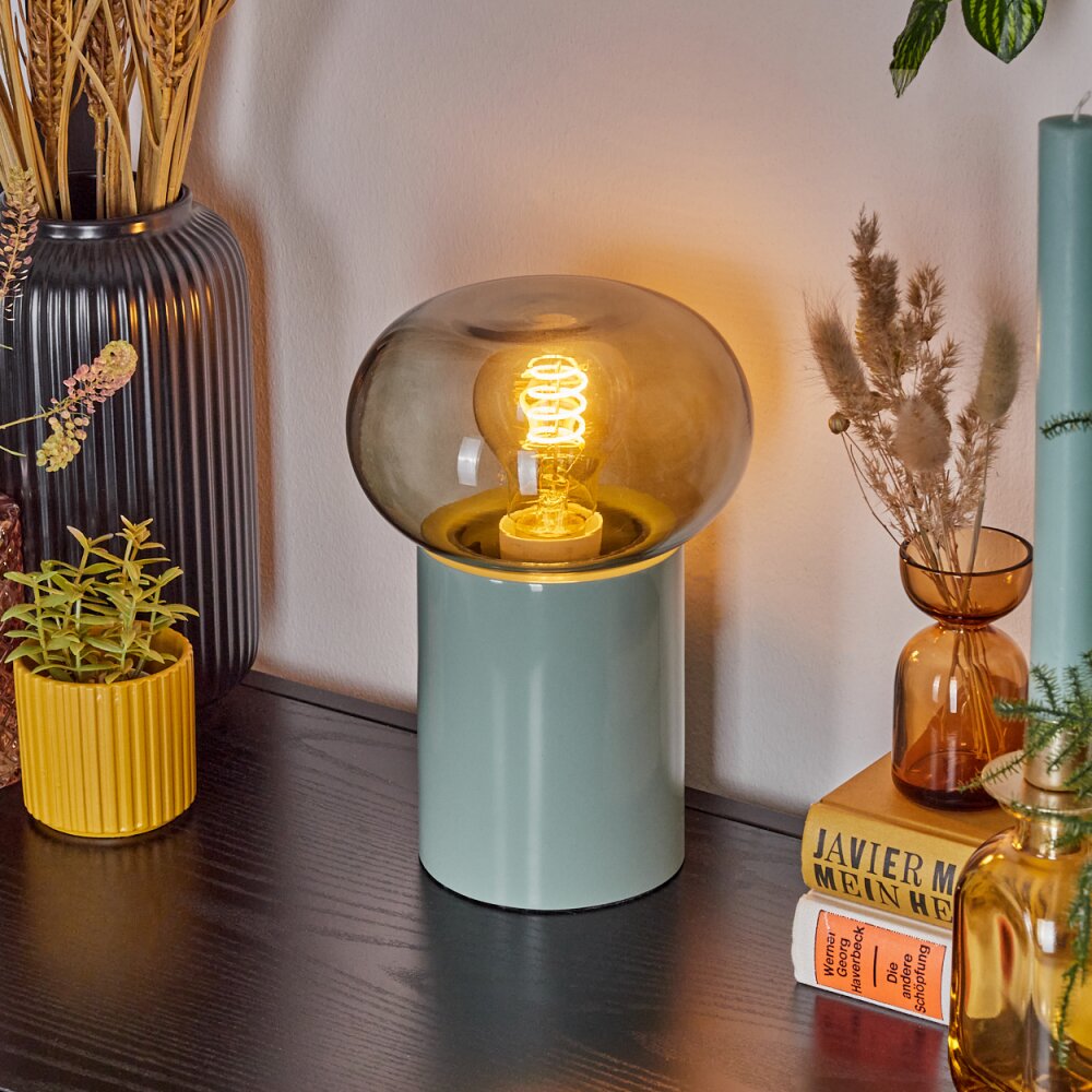 Lampe de table Godrie Bleu, 1 lumière main product photo