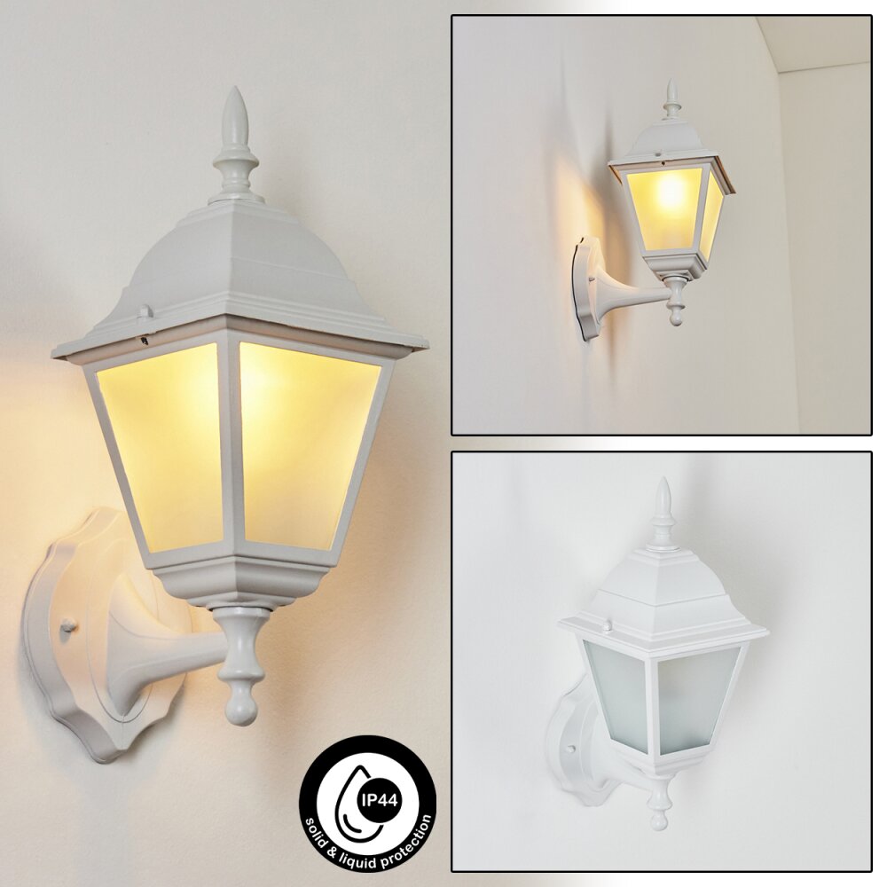 Applique murale d'extérieur Naofe Blanc, 1 lumière main product photo