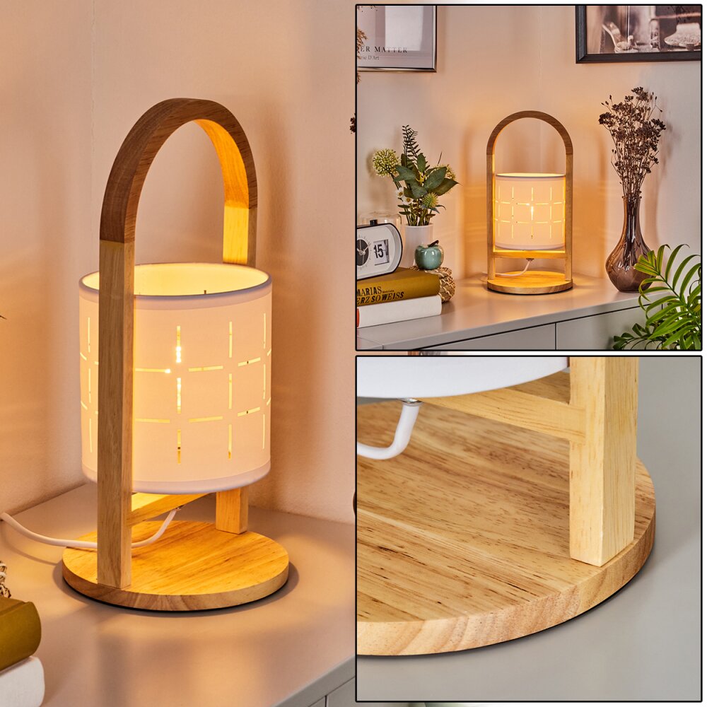 Lampe de table Aztec Écru, 1 lumière main product photo