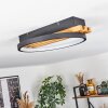 Plafonnier Rodekro LED Écru, Noir, 1 lumière