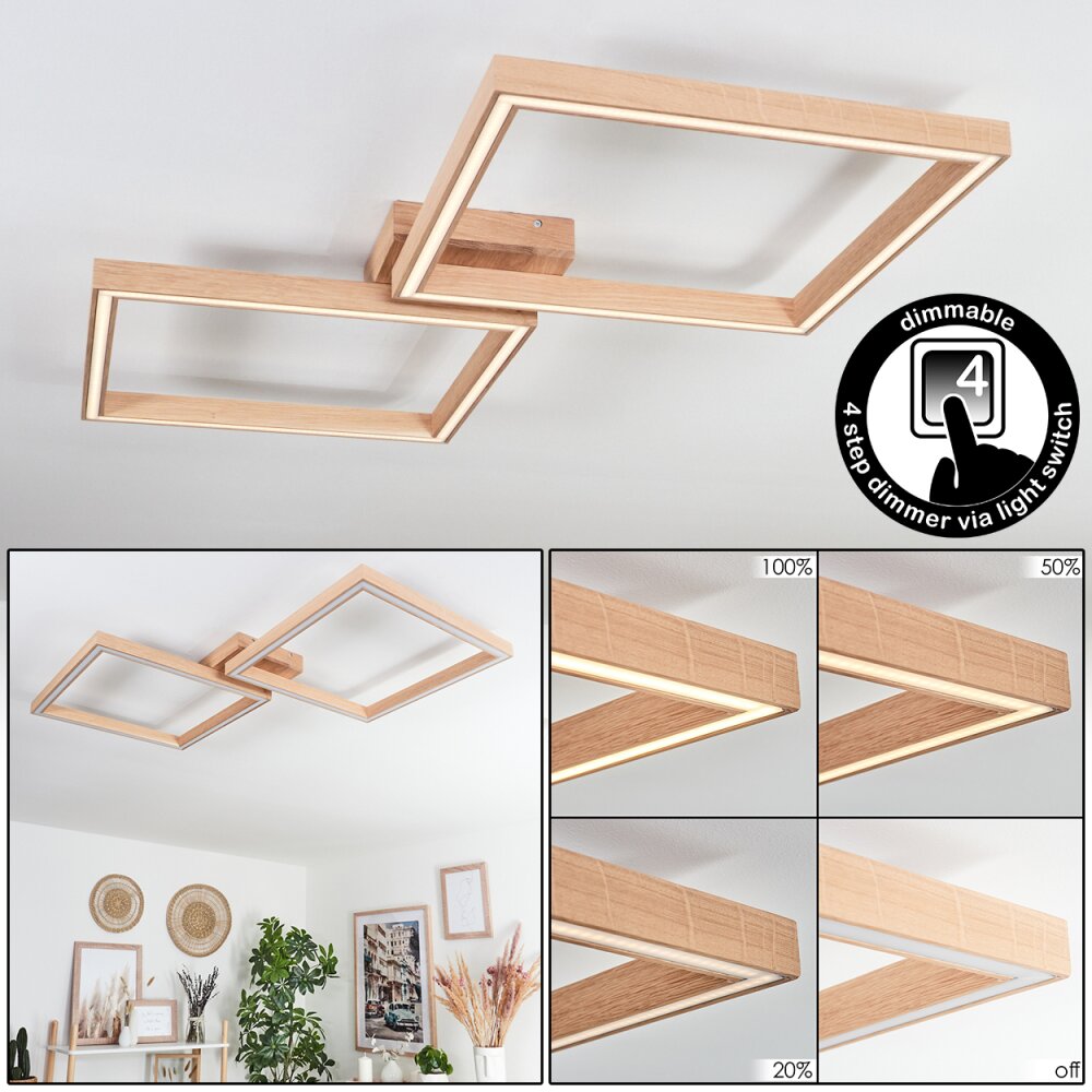 Plafonnier Surisultana LED Écru, 2 lumières main product photo
