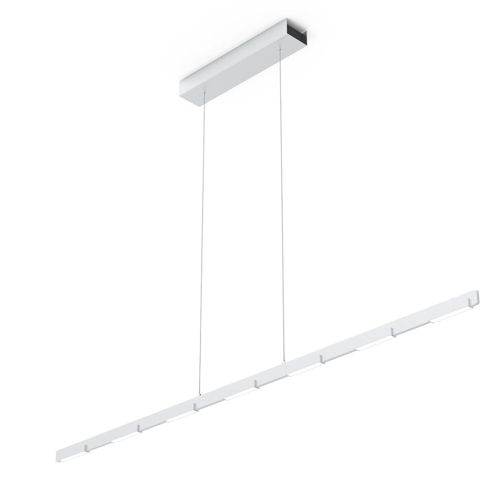 Suspension Steinhauer Bloc LED Acier brossé, 11 lumières main product photo