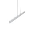 Suspension Steinhauer Bande LED Acier brossé, 4 lumières