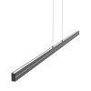 Suspension Steinhauer Bande LED Noir, 4 lumières