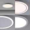 Plafonnier Leuchten Direkt BEDGING LED Blanc, 2 lumières