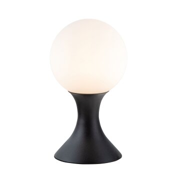 Lampe de table Lucide MOYA Noir, 1 lumière