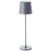 Lampe à poser Brilliant Kaami LED Gris, 1 lumière