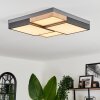 Plafonnier Bornos LED Anthracite, 1 lumière