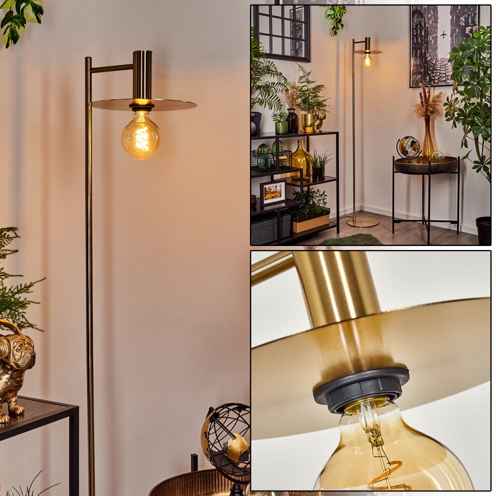 Lampadaire Faido Laiton, 1 lumière main product photo
