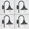 Applique murale d'extérieur Brilliant Berna Transparent, 1 lumière