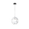 Suspension Mantra ORGANICA Chrome, Blanc, 1 lumière