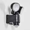 Applique murale d'extérieur Anyarhwi LED Noir, 2 lumières, Détecteur de mouvement Applique murale d'extérieur Anyarhwi LED Noir, 2 lumières, Détecteur de mouvement