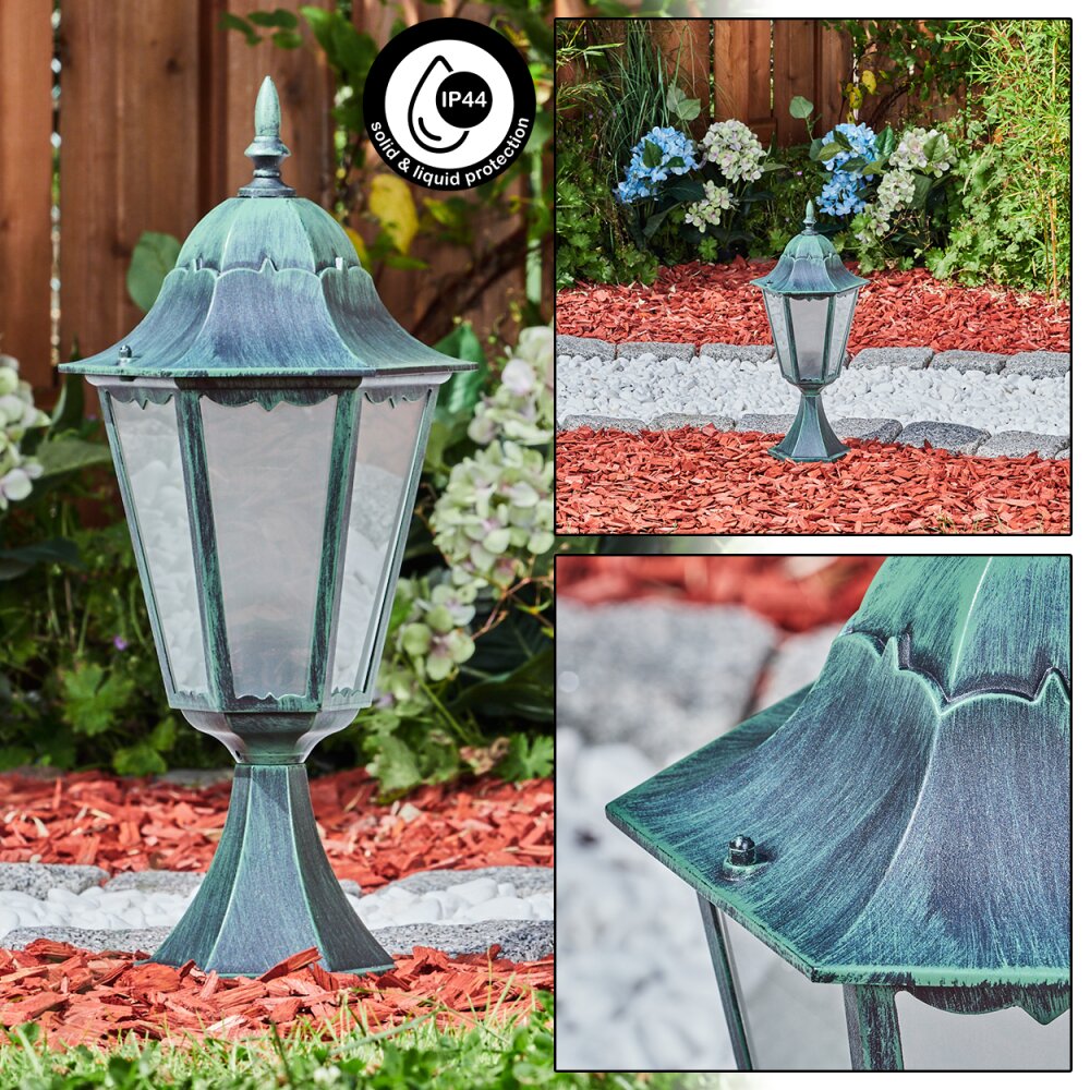 Borne lumineuse Hongkong Vert, Noir, 1 lumière main product photo