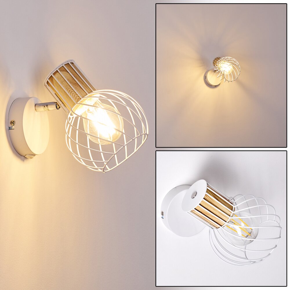Applique murale Koler Blanc, 1 lumière main product photo