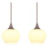 Suspension Globo MAXY Moka, 4 lumières