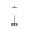 Lampe de table FHL easy Riva LED Nickel mat, 1 lumière