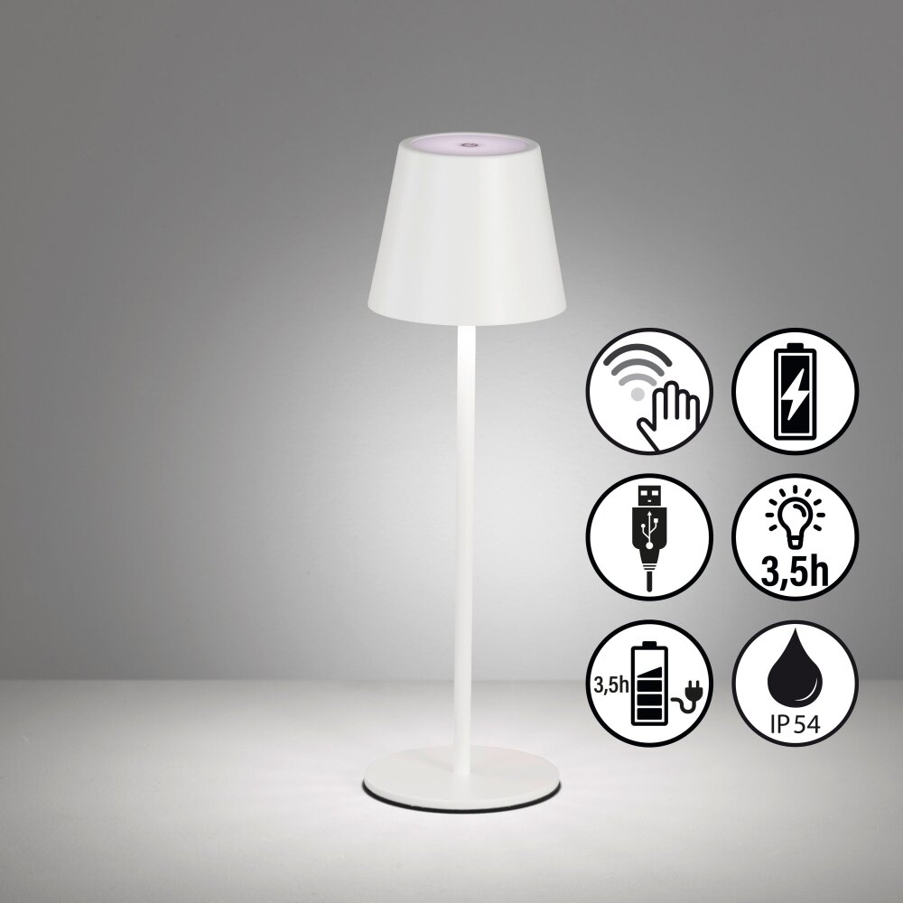 Lampe de table FHL easy Viletto LED Blanc, 1 lumière main product photo