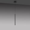 Suspension Paul Neuhaus FLUTE LED Noir, 1 lumière