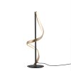 Lampe de table Paul Neuhaus QSWING LED Anthracite, Or, 1 lumière, Télécommandes