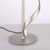 Lampe de table Paul Neuhaus QSWING LED Argenté, 1 lumière, Télécommandes