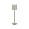 Lampe à poser Leuchten Direkt EURIA LED Gris, 1 lumière