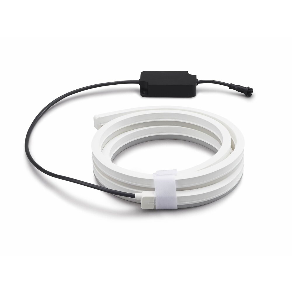 Philips Hue Lot de 2 bandes LED d'extérieur Transparent, 1 lumière, Changeur de couleurs main product photo