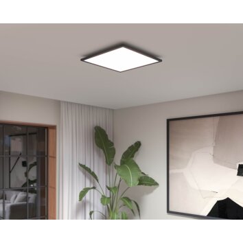 Plafonnier Philips Hue Aurelle LED Noir, Blanc, 1 lumière