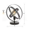 Lampe de table Cosmos Anthracite, 1 lumière