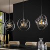 Suspension Cosmos Anthracite, 3 lumières