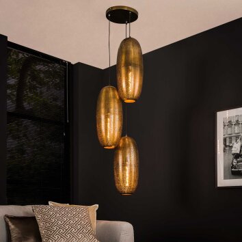 Suspension Cosmic Ancien, 3 lumières