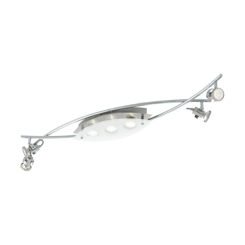 Plafonnier Eglo TUKON LED Chrome, Nickel mat, 7 lumières main product photo