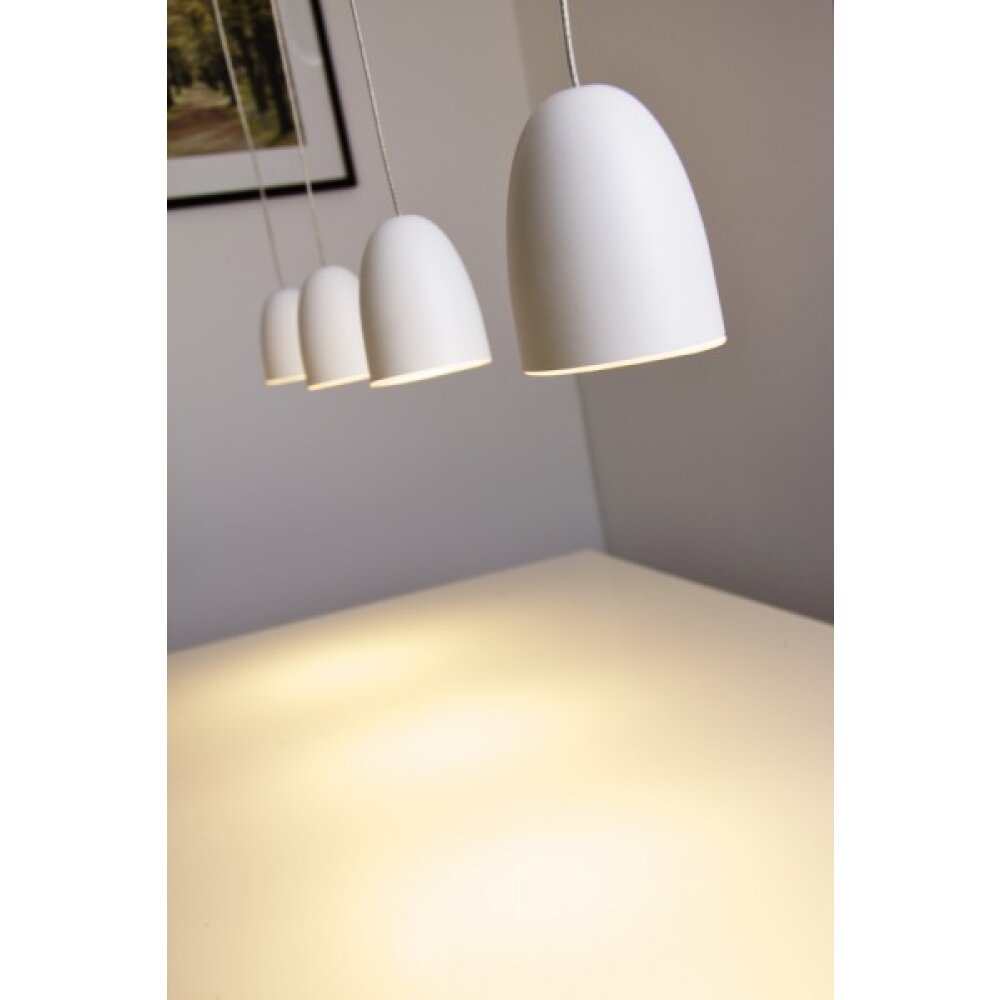Suspension Philips myLiving WOLGA LED Blanc, 4 lumières main product photo