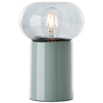 Lampe de table Brilliant Knut Vert, 1 lumière