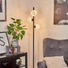Lampadaire Remaisnil Noir, 3 lumières