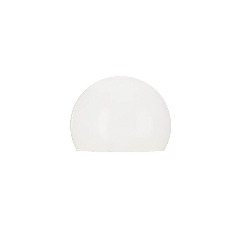 Abat-jour en verre verre de rechange Tecnolumen Wagenfeld Blanc opale main product photo