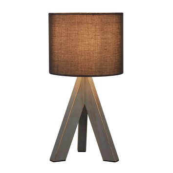 Lampe de table Searchlight Wood Tripod Bois clair, 1 lumière