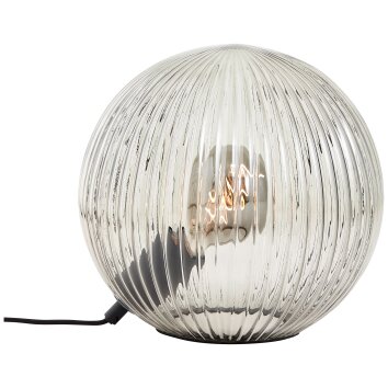 Lampe de table Brilliant Belado Fumée, 1 lumière Lampe de table Brilliant Belado Fumée, 1 lumière
